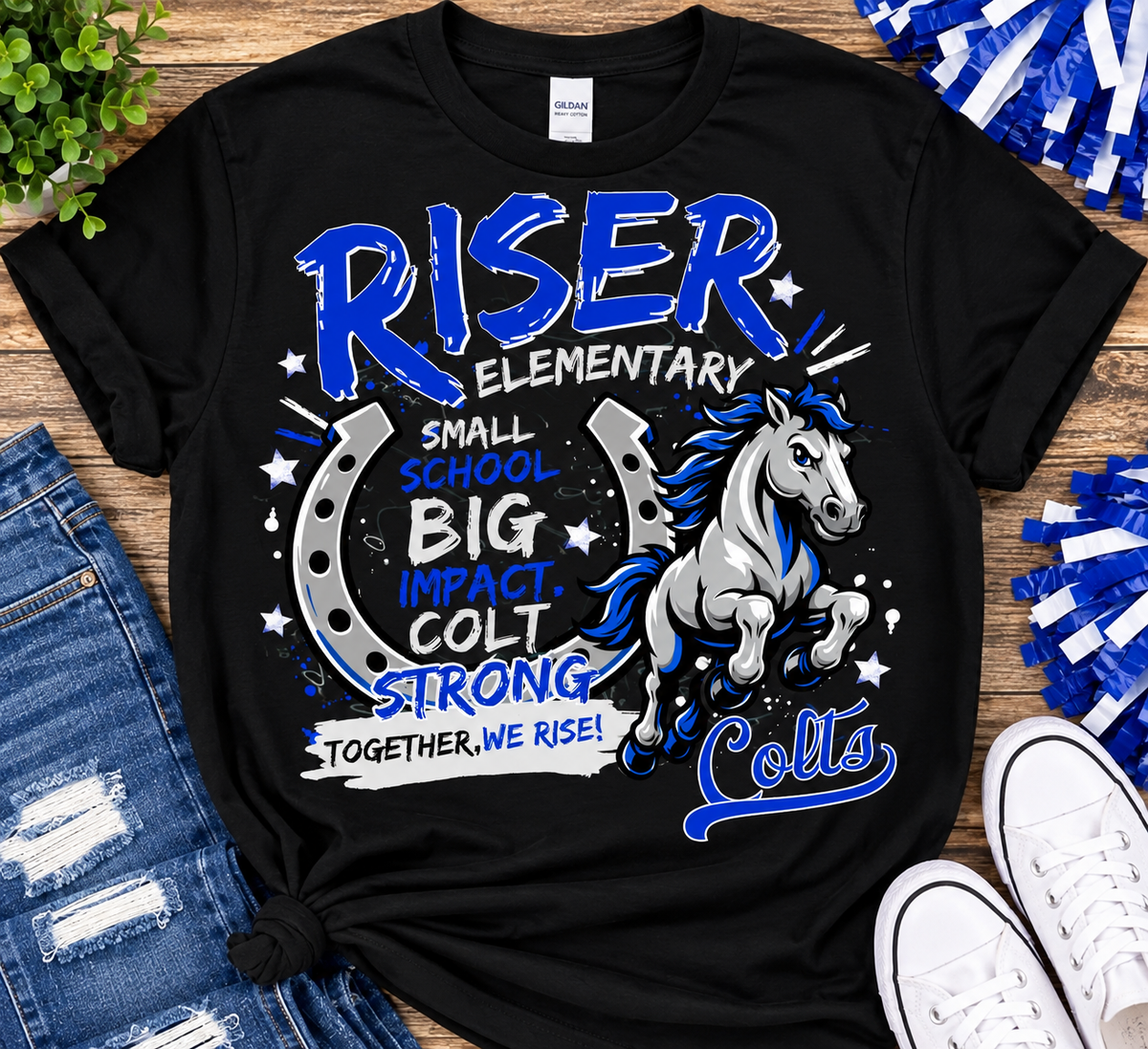 Riser Elementary Spirt Shirts and Sweatshirts