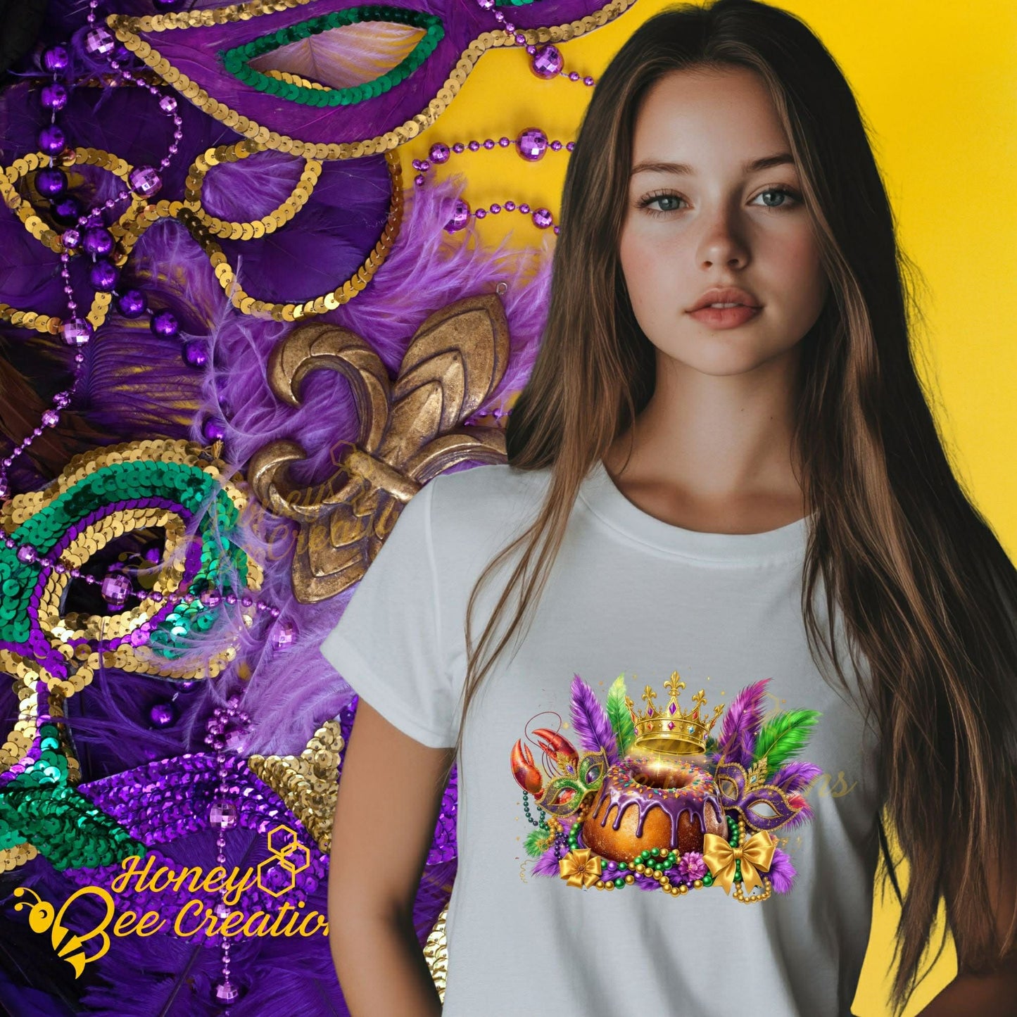 Mardi Gras - Bunt Cake #2