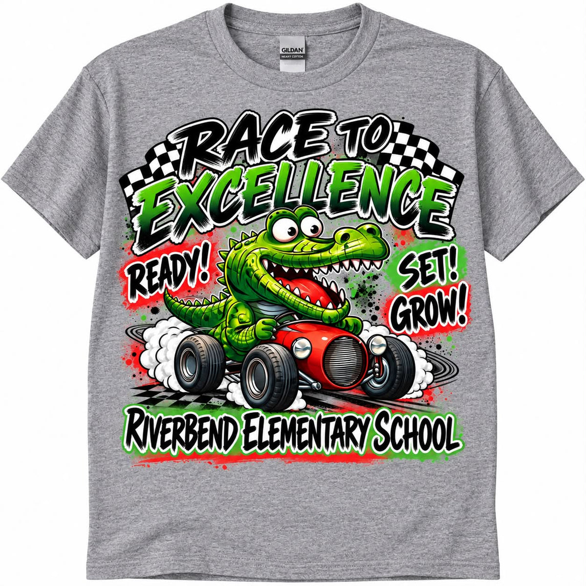 Riverbend Elementary School Race Shirt