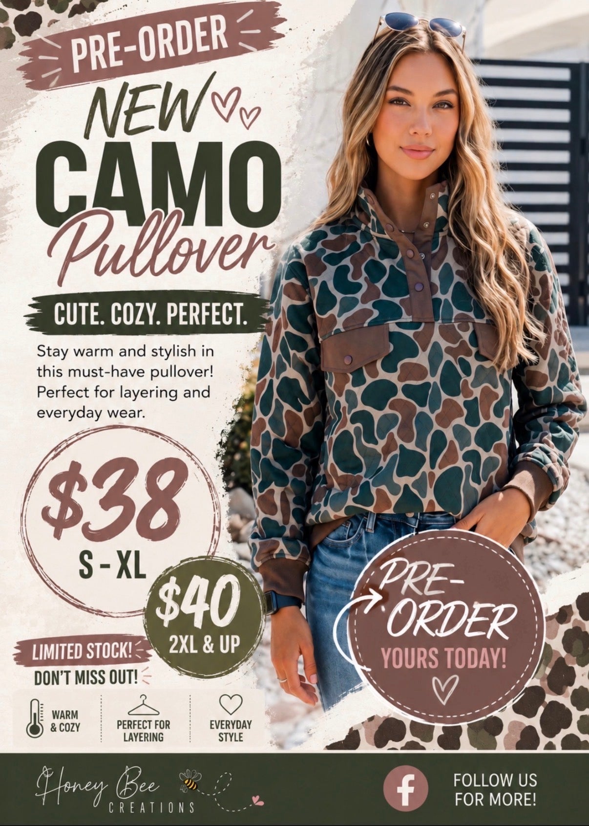 *NEW* Camo Jacket - PREORDER!
