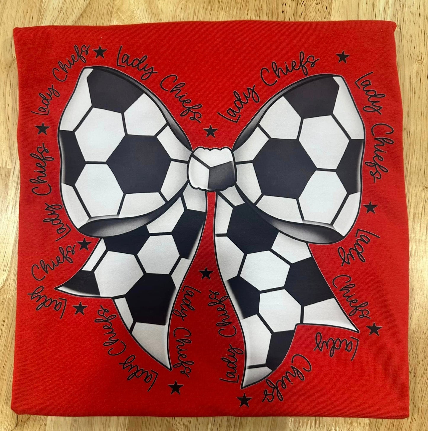 Chiefs - Lady Chiefs - Soccer Bow