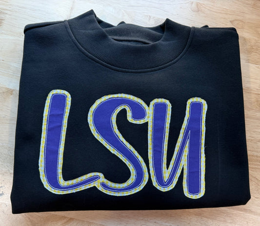 LSU Mock Neck
