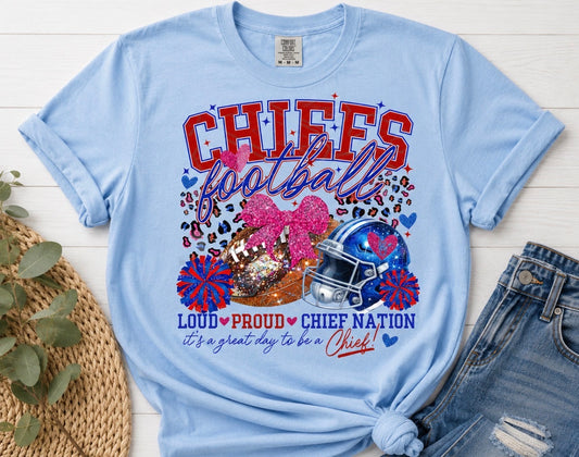 West Ouachita Chiefs Football Tee
