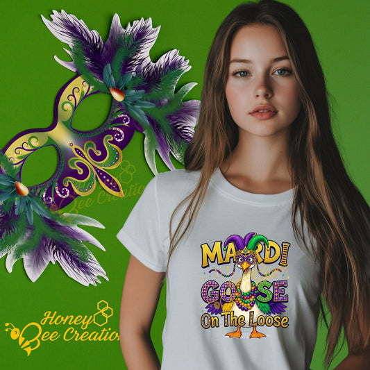 Mardi Gras - Goose on the Loose