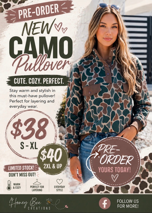 *NEW* Camo Jacket - PREORDER!